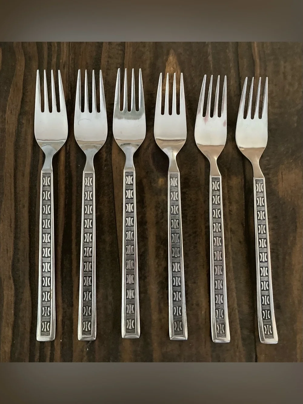 Vintage Amefa Holland Stainless Steel Forks